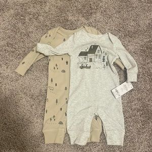 BRAND NEW- Carters Baby boy onesie